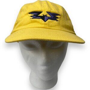 Louisville Bats Strapback Adjustable Hat Cap Dad Livestrong MiLB Baseball Yellow